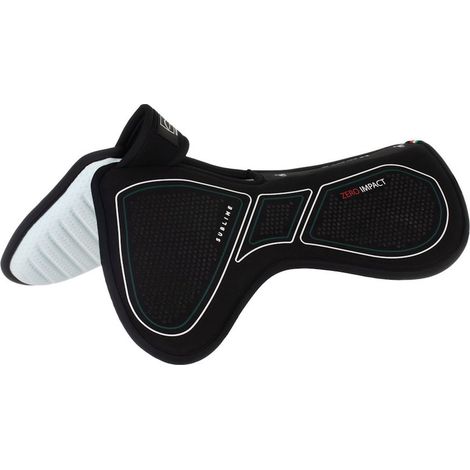 Compensatore garrese libero in memory foam con inserti in silicone: taglia unica, nero