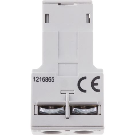 Bloc de contact auxiliaire RS PRO 1 contact 1 NO Montage rail DIN ( Prix pour 1 ) (1/3)