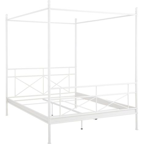 ThoraArmoire avec 2 portes en métal blanc (1/3)