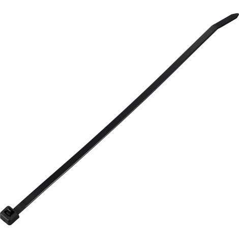 TRU COMPONENTS TC-13340664 TC-RT-200-4.6-B Kabelbinder 200 mm 4.6 mm Schwarz Lösbar, chemische Bestä (1/5)