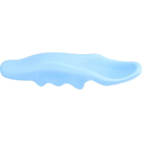 Manuelles Triggerpunkt-Massagegerät aus blauem Silikon – Muskelentspannung und Spannungsabbau (1/5)