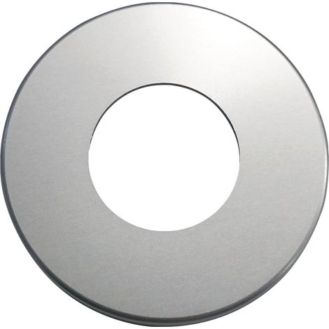 Drückerrosette WG 50 mm, mit Universalträger U", silber eloxiert D70, 1 Stück  Zubehör Türbeschläge