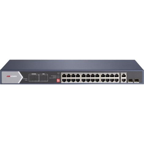Switch PoE 24 ports non-manageable Gigabit Noir