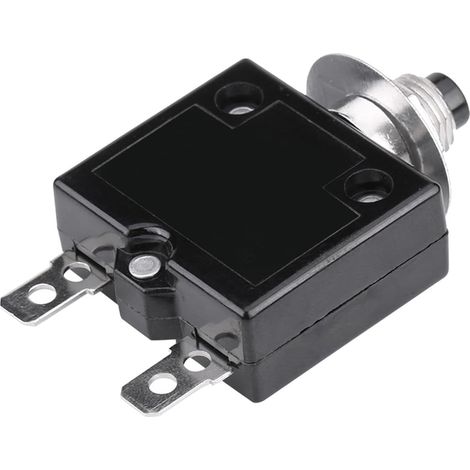 Disjoncteur, interrupteur thermique de réinitialisation, disjoncteur à bouton-poussoir de protecteur de surcharge de 125-250V AC 50V DC(20 ampères) (1/5)
