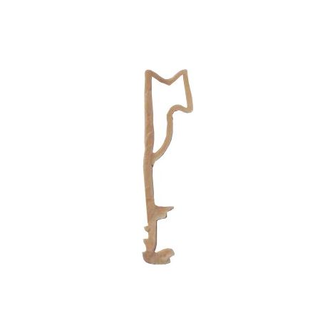 Junta de guillotina D312 KISO - S5375x12xL3mm H.12mm - Rollo de 250m Marrón para hueco de 4mm - D312TPEBR