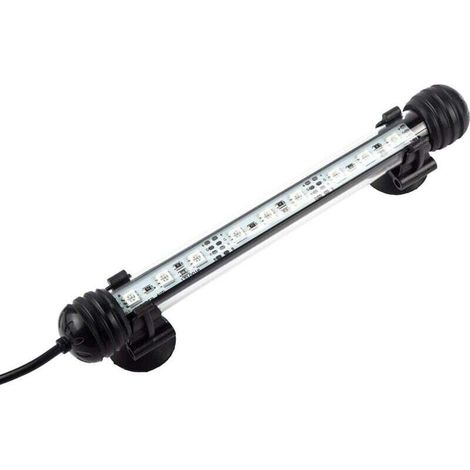UlisemLED Éclairage Aquarium Lampe Tube Étanche Lighting Plongée A Economie D'energie Fish Tank Décoration RGB Couleur avec Télécommande (18cm, RGB)