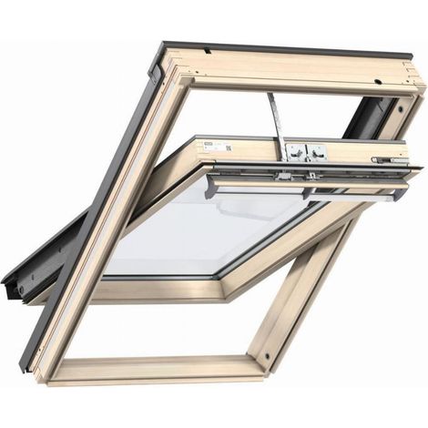 Fenêtre de toit VELUX à rotation 78x98 cm - Tout confort Motorisation Integra - GGL MK04 305721