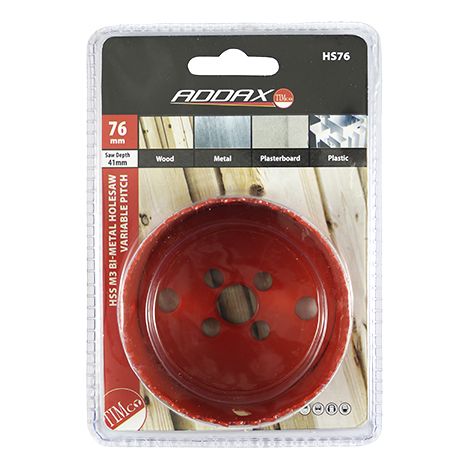 TIMCO M3 Bi-Metal Holesaw Variable - 76mm