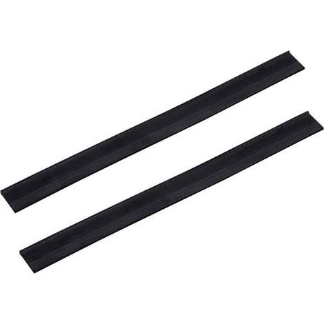 Lames de nettoyage de vitres de rechange pour aspirateur de vitres 2 pièces 280mm raclette caoutchouc accessoire recharge remplacement pour Karcher WV2 WV5 (1/4)