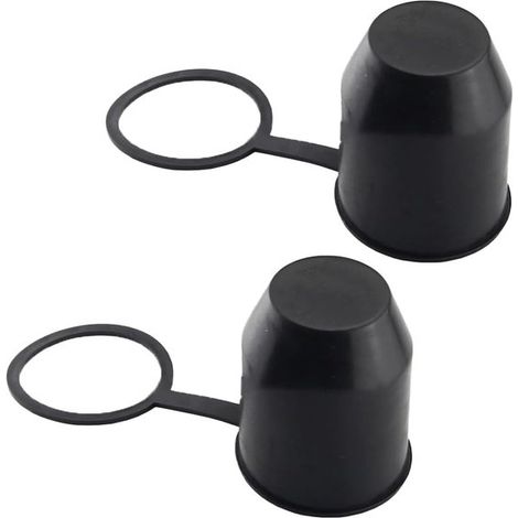Tappi di protezione per giunti sferici del rimorchio - tappo in plastica da 50 mm per gancio di traino del rimorchio per camper (1/2)