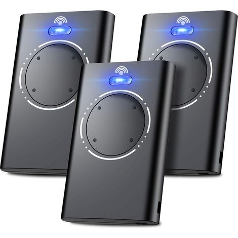 3 Pièces Télécommande 868 MHz – Compatible XT2 868 SLH LR, XT4 868 SLH LR – 4 Canaux – Programmation Rolling Code (1/5)