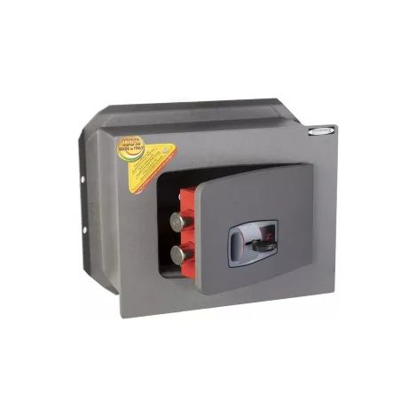 TECHNOMAX – Coffre-fort à emmurer à clé, certifié EN 14450:18-S2, 2 pênes, 5 L, 21x27x15 cm