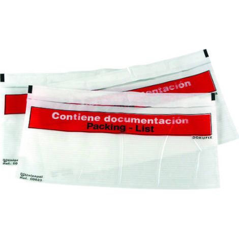 CAJA DE 1.000 SOBRES PACKING LIST A5/C5-225X160 MM TEXTO IMPRESO S2850 F