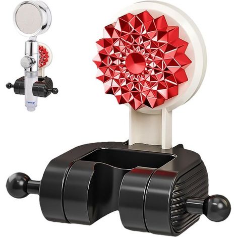 Accesorio de baño，Soporte portátil para cabezal de ducha，Soporte versátil para ducha，soporte impermeable para ducha，soporte para cabezal de ducha (1/2)