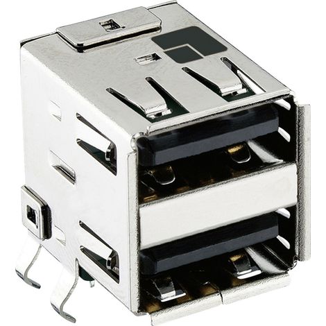 USB- und IEEE-1394-Steckverbinder Doppelkupplung 2410 05  52944 Lumberg Inhalt: 1 St.