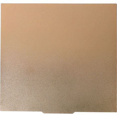 Plaque de construction d'imprimante 3D 500x500mm, Plate-forme de lit chauffant double face PEI avec Base magnétique (1/5)