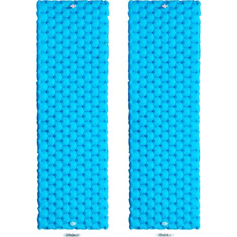 Blue Tourist Mat, Lightweight, Portable, Nils Camp, 2-Pack (1/4)