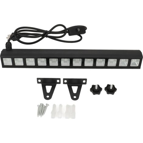 Ortviai Barre LED UV 36 W, 395 nm, pour effets fluorescents – Décoration de fête, scène, chambre et bar (1/5)