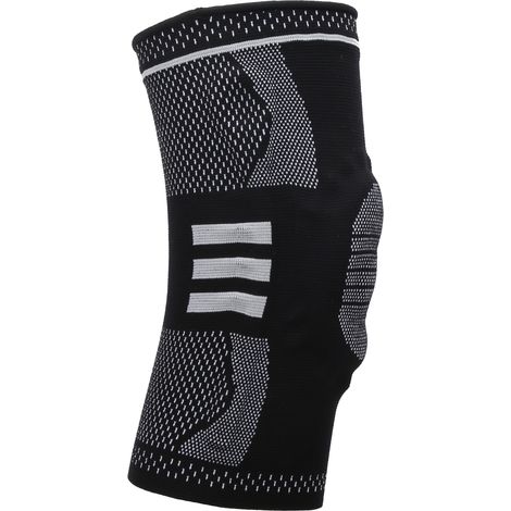 Sportliche Knieprotektoren mit Patellaschutz, gestrickte Kniebandage, Bandage zur Unterstützung der Kniescheibe (1/5)