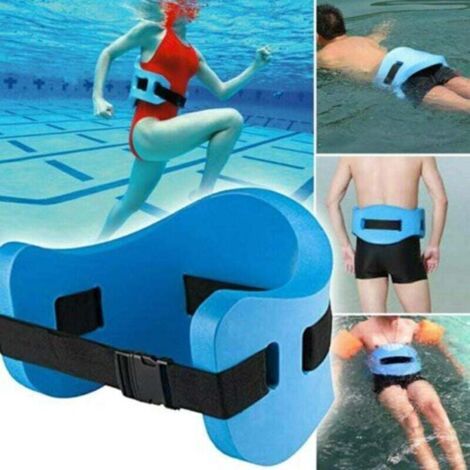 Ceinture de natation – Ceinture d'aquagym – Aide à la natation en mousse aquagym – Bleue (1/3)