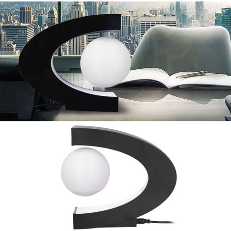 Lampada lunare magnetica in ABS con cambio di colore, ideale per decorare ufficio e casa (8,5 cm, 100-240 V) (1/4)