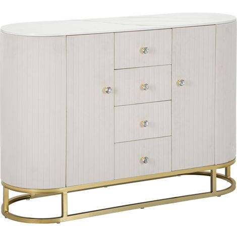 ARMARIO MONTPELLIER CREMA CM 120X40X85 (1/5)