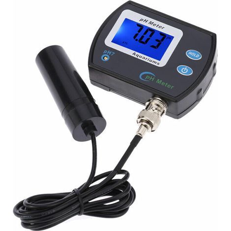 Ph-Metre, Testeur De Qualite De L'Eau, Fonction De Controle De La Temperature Et Retroeclairage (1/4)