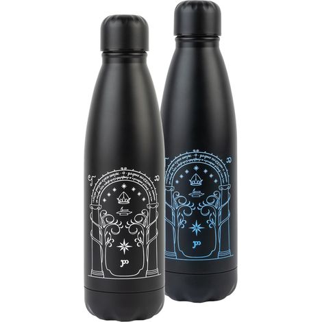 Grupo Erik: Borraccia termica Il Signore degli Anelli 750 ml Bottiglia Termosensibile Cambia Colore in acciaio inox, chiusura ermetica, BPA free, Il Signore degli Anelli Gadget