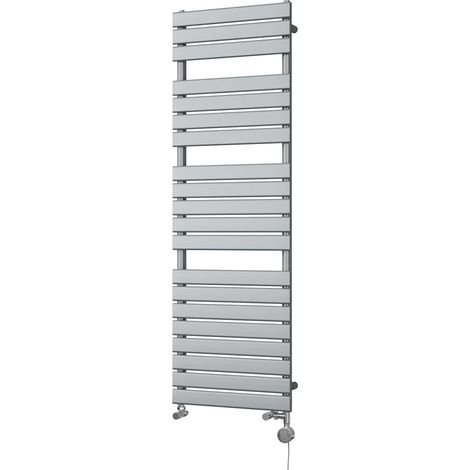 Typhoon - Silver Dual Fuel Towel Rail H1564mm x W500mm Thermostatic (1/3)