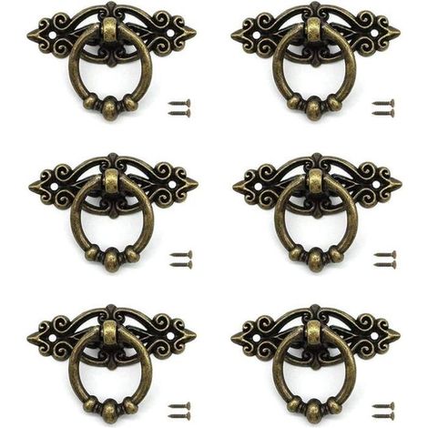 4pcs Poignée Meuble Cuir, Bouton Porte Placard Poignee Simili Cuir Bouton de Tiroir, Poignee de Meuble Vintage (Noir, 96mm) (1/3)