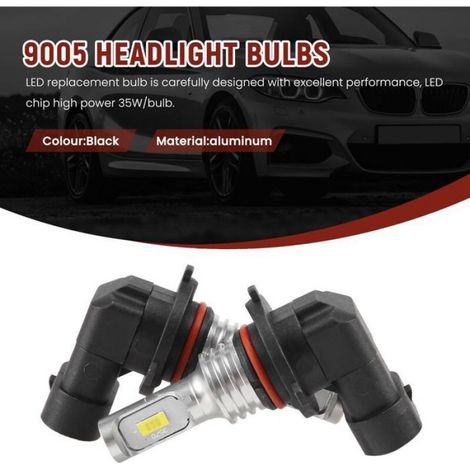 9005 HB3 LED Kit Ampoules Phares Faisceau 35W 4000LM 6000K Blanc Haute Puissance (1/4)