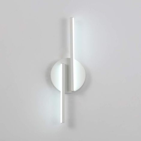 Applique da parete a LED, lampada da parete per interni da 8 W, illuminazione decorativa per soggiorno, camera da letto, corridoio, hotel 6000K (1/5)