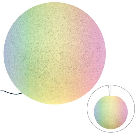 Smart Außenleuchte Grau 77 cm IP44 inkl. LED - Nura