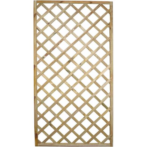 griglia da giardino in legno di pino impregnato in autoclave 40 x 180 cm (1/2)