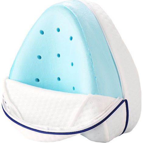 Almohada ortopédica para piernas, cojín para dormir, alivio de la ciática y dolor de piernas.