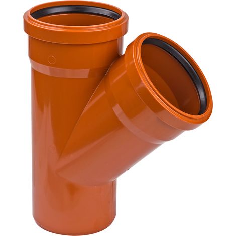 KG Abzweig DN160/160/45° Einfachabzweig Kanalrohr Abwasserrohr