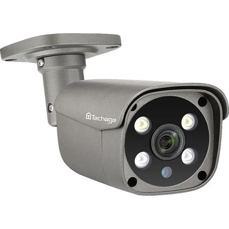 Caméra IP, Détection de Mouvement par IA, Audio Bidirectionnel, Caméra 5MP POE 48V (1/2)