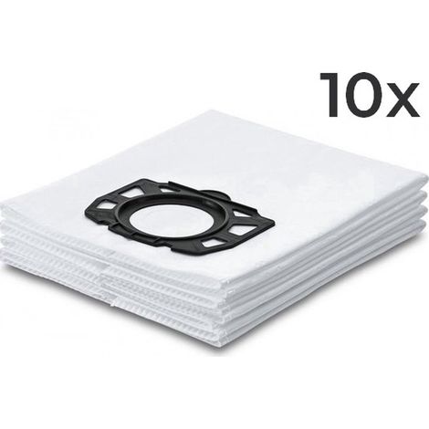 10 Staubsaugerbeutel – Passend für Kärcher WD 4/5/6 & MV 4/5/6 (Fleece) (1/4)