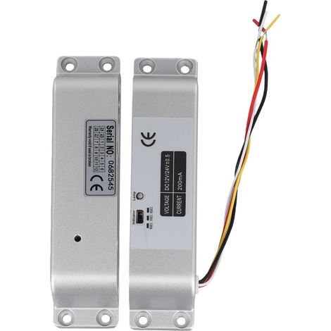 DC 12V-24V Electric Lock with Adjustable Delay for Access Control (1/5)