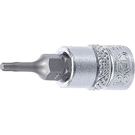 Douille à Embouts 6,3 mm (1/4) Profil T Torx T8 - Précision et Robustesse - Acier - D-Work