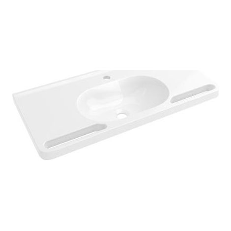 HEWI 950.11.251 lavabo, rebord anti-éclaboussures (1/4)