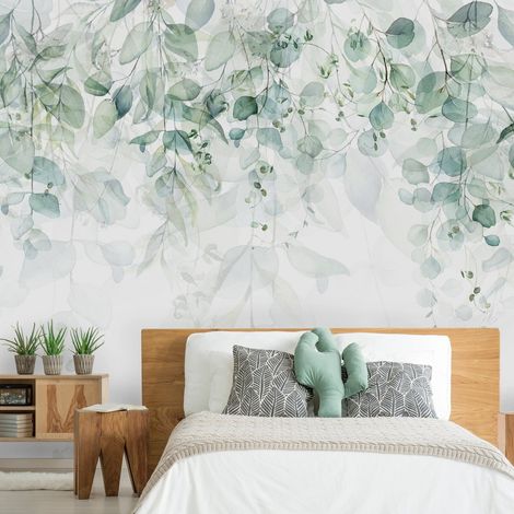 Papier peint Gentle Touch of Nature - First Variant - 150 x 105 cm (1/4)