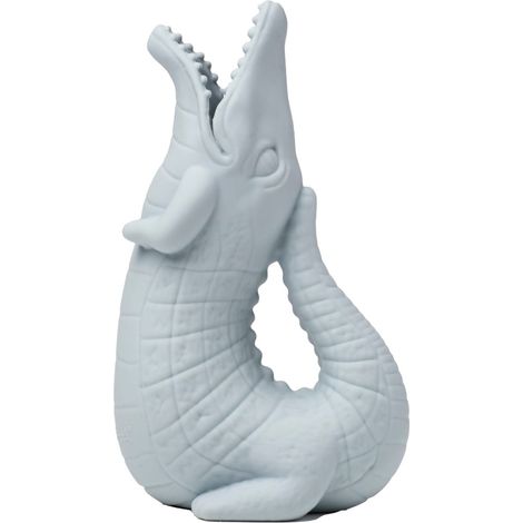 Annaffiatoio in silicone Scrunch - Funkit World - Coccodrillo blu