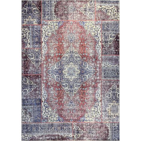 Vintage Orientalischer Teppich - (290x200 cm) - Jakym Blue