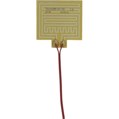 Thermo TECH polyester Feuille chauffante 12 V 15 W (L x l) 90 mm x 87 mm