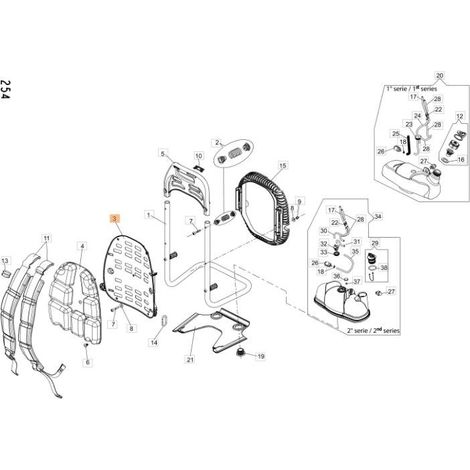 ORIGINAL EMAK CFI2114100 RÜCKENLEHNE