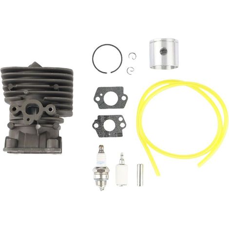 Accessoire pour débroussailleuse Ensemble de piston de cylindre de 35 mm compatible avec les tondeuses Husqvarna 128 125 124l 125r (1/4)