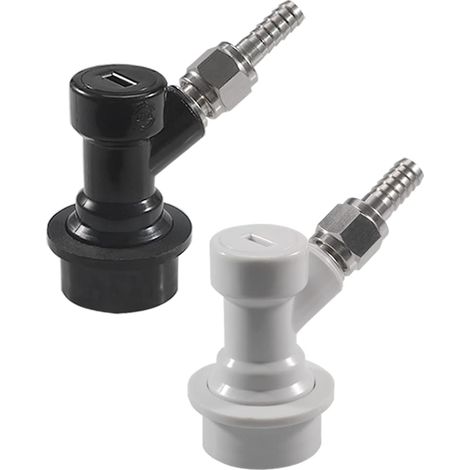 43178-145684 Dis-Connect Set avec 2 écrous pivotants 5/16 gaz, 1/4 liquide barbelé (lot de 2) (1/5)