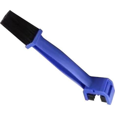 Brosse de nettoyage pour chaîne de moto, nettoyage rapide et puissant, poignée portable et confortable sur trois côtés, nettoyeur de chaîne de vélo. (1/5)