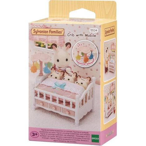 Berceau Sylvanian avec mobile 05534 (1/4)